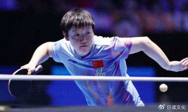 孙颖莎力克队友陈熠晋级女单四强